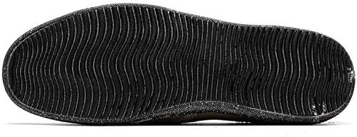 CASMAG Men's Casual Cloth Shoes Canvas Slip on Loafers Leisure Vintage Flat Boat Shoes - Image 5