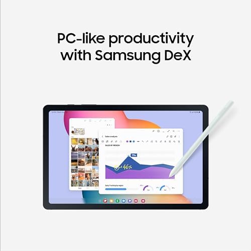 Samsung Galaxy Tab S6 Lite (2024) 10.4' 64GB WiFi Android Tablet, S Pen Included, Gaming Ready, Long Battery Life, Slim Metal Design, Expandable Storage, US Version, Mint, Amazon Exclusive - Image 5