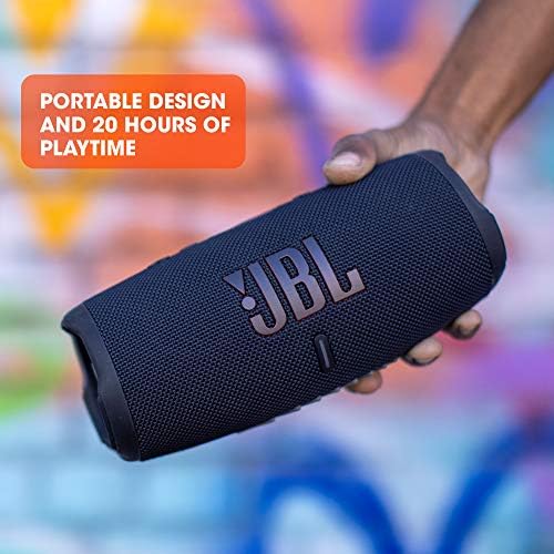 JBL CHARGE 5 - Portable Waterproof (IP67) Bluetooth Speaker with Powerbank USB Charge out, 20 hours playtime, JBL Partyboost (Black) - Image 5