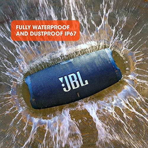 JBL CHARGE 5 - Portable Waterproof (IP67) Bluetooth Speaker with Powerbank USB Charge out, 20 hours playtime, JBL Partyboost (Black) - Image 7